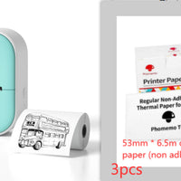 Portable Mini Thermal Label Printer with Bluetooth