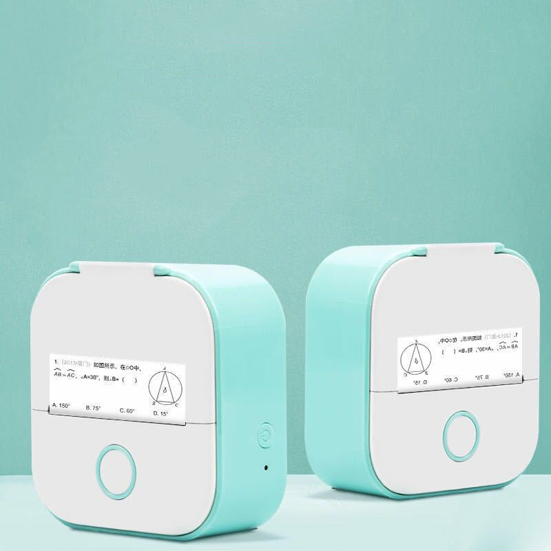 Portable Mini Thermal Label Printer with Bluetooth